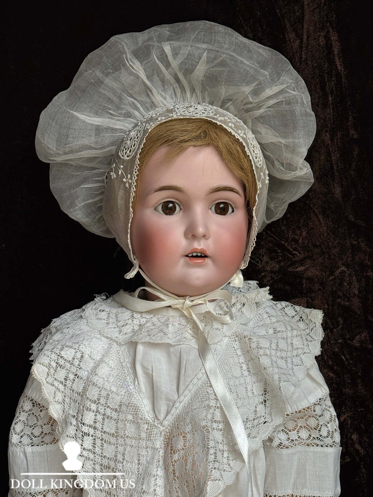 Large Antique German 31” Kestner 171 Bisque Head Doll