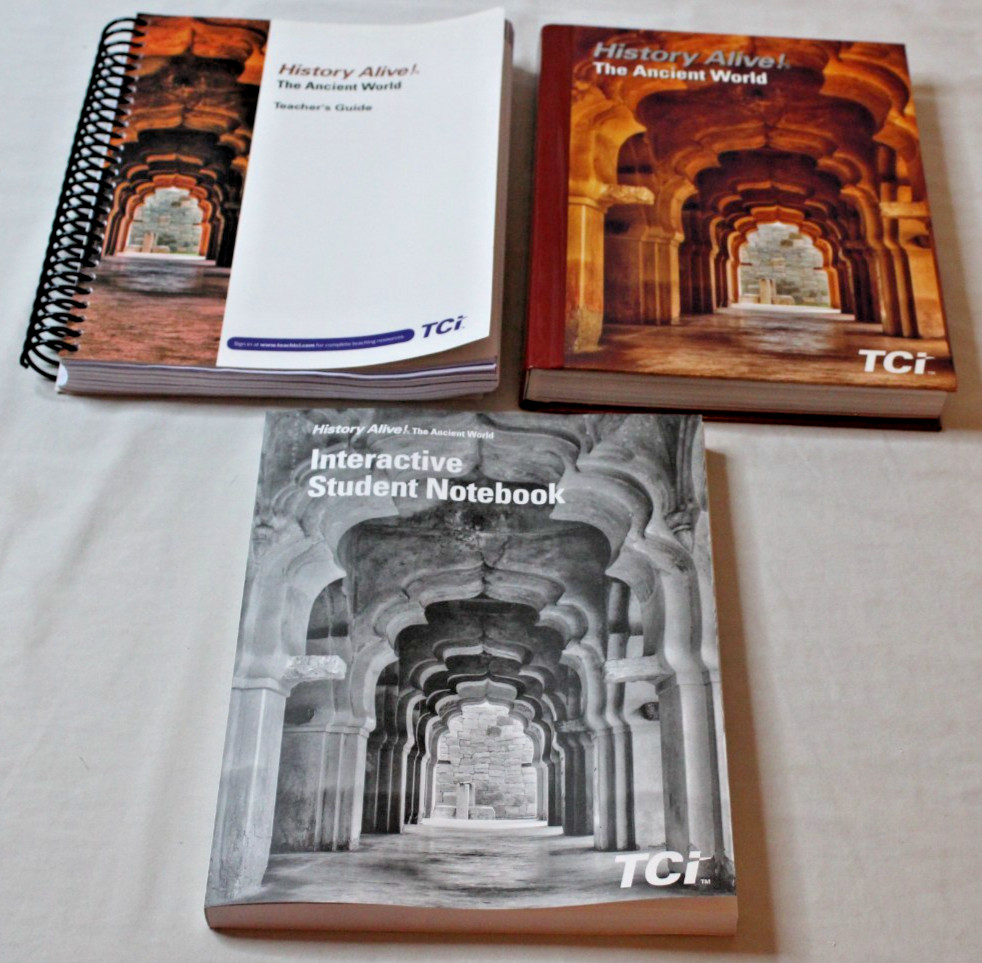 TCI History Alive The Ancient World 3rd Edition Teacher & Student Book Set New