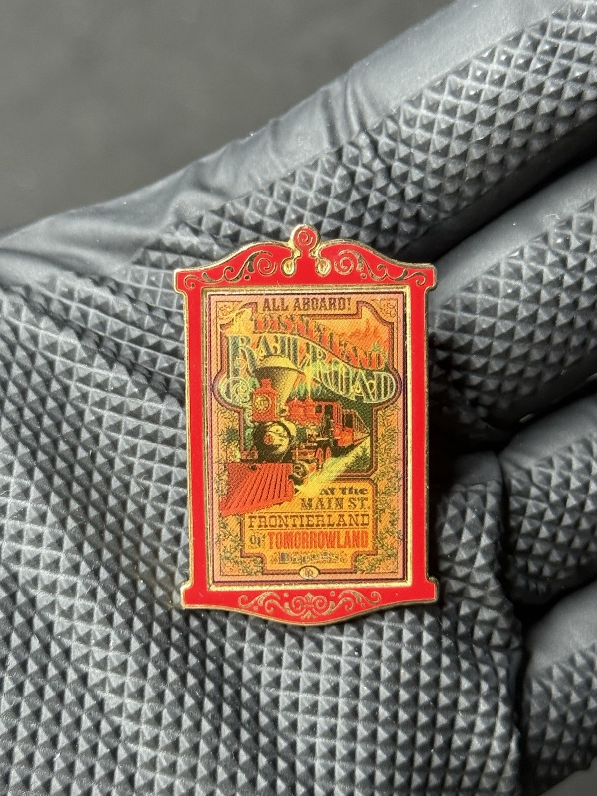 Disneyland Railroad All Aboard Attraction Poster Disney Pin 2002