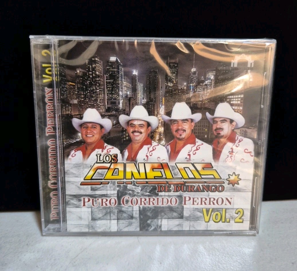 Los Canelos De Durango Puro Corrido Perron Vol 2  (Original) CD Nuevo Sellado