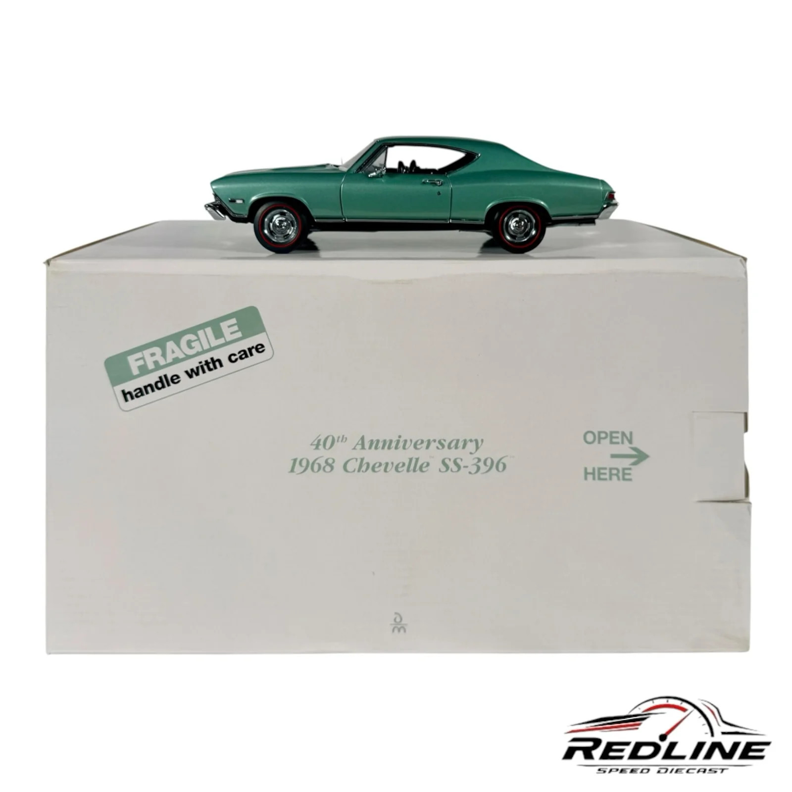 Danbury Mint Anniversary Edition 1968 Chevrolet Chevelle SS Diecast Model 1:24