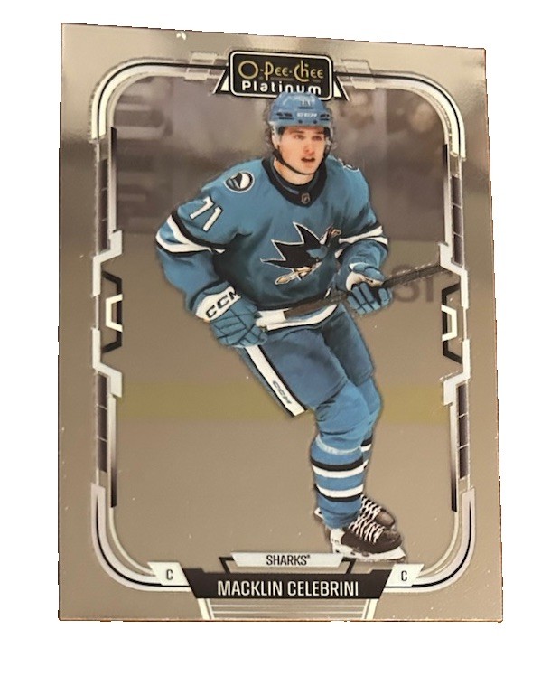 Macklin Celebrini - SJ Sharks Superstar - 2025-26 O-Pee-Chee Platinum - #53 Macklin Celebrini - SJ Sharks Superstar - 2025-26 O-Pee-Chee Platinum - #53