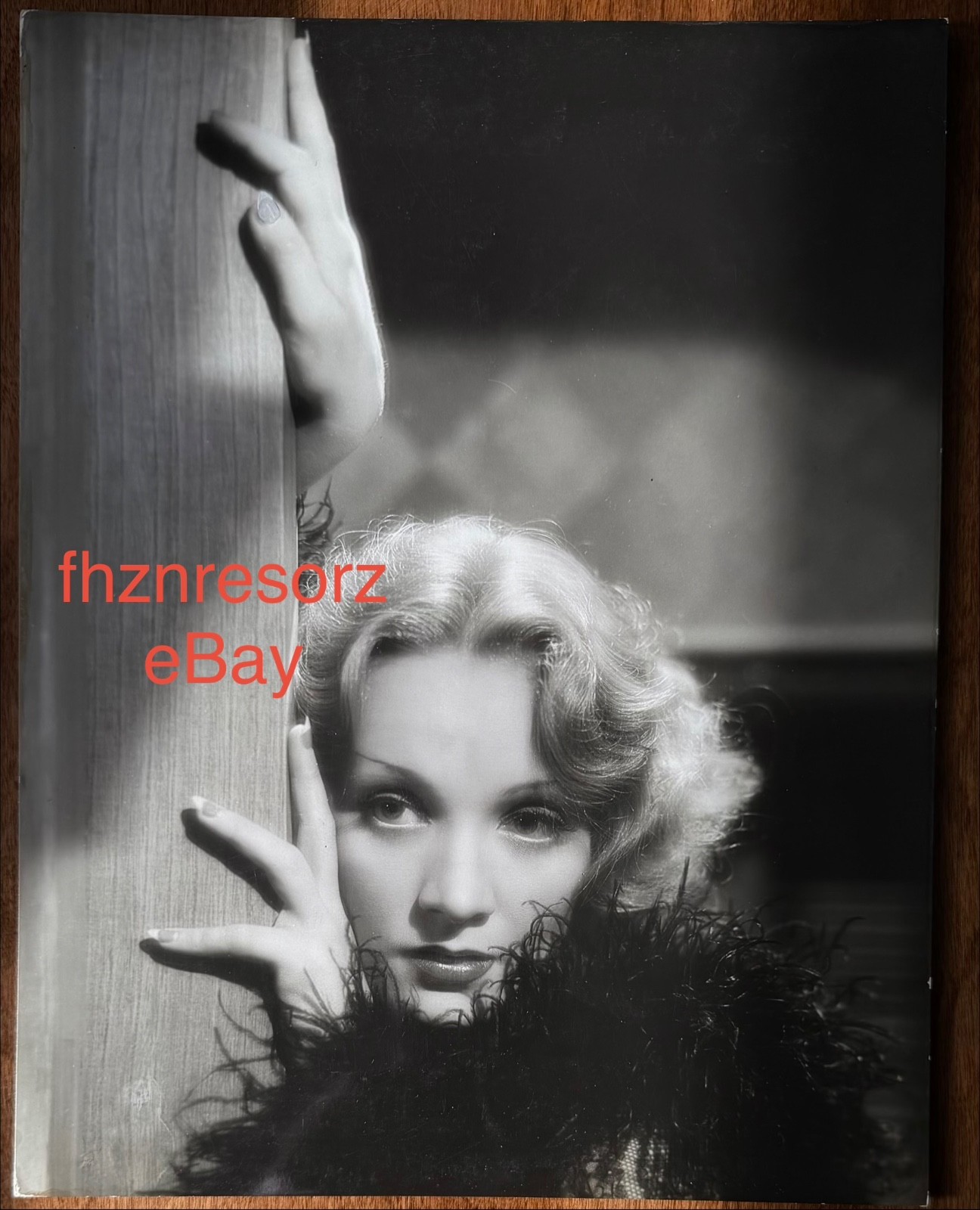 1932 MARLENE DIETRICH 9 x 12” Vtg Orig DON ENGLISH Photo SHANGHAI EXPRESS