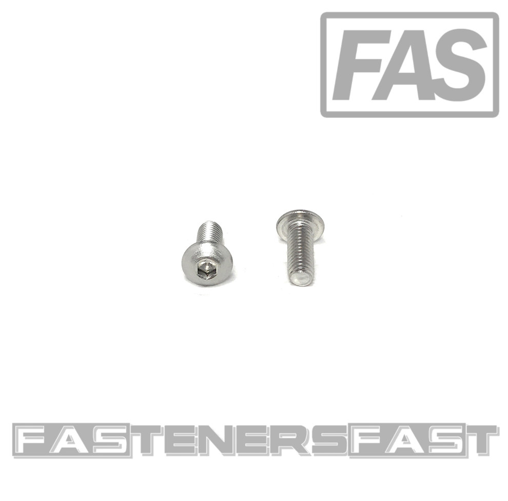 (100) 10-32x1/2 Button Head Socket Cap Screw Stainless Steel Allen (100 PCS) (100) 10-32x1/2 Button Head Socket Cap Screw Stainless Steel Allen (100 PCS)