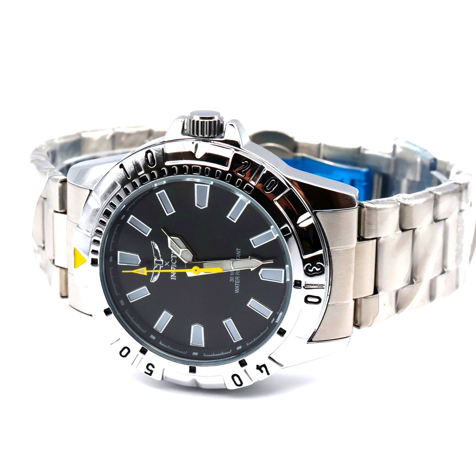 NEW Invicta Specialty 69040 42mm Black Dial Stainless Steel Watch