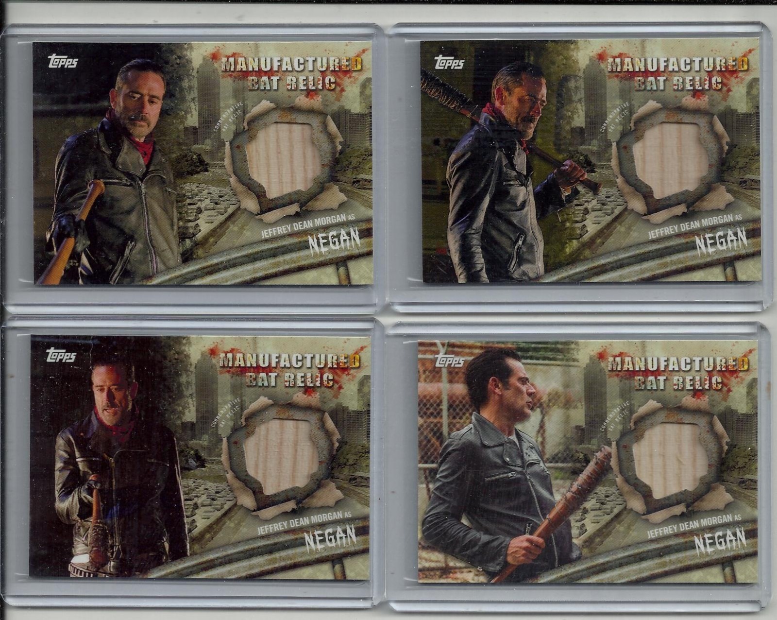 WALMART 2017 Walking Dead Evolution SET of 4 \