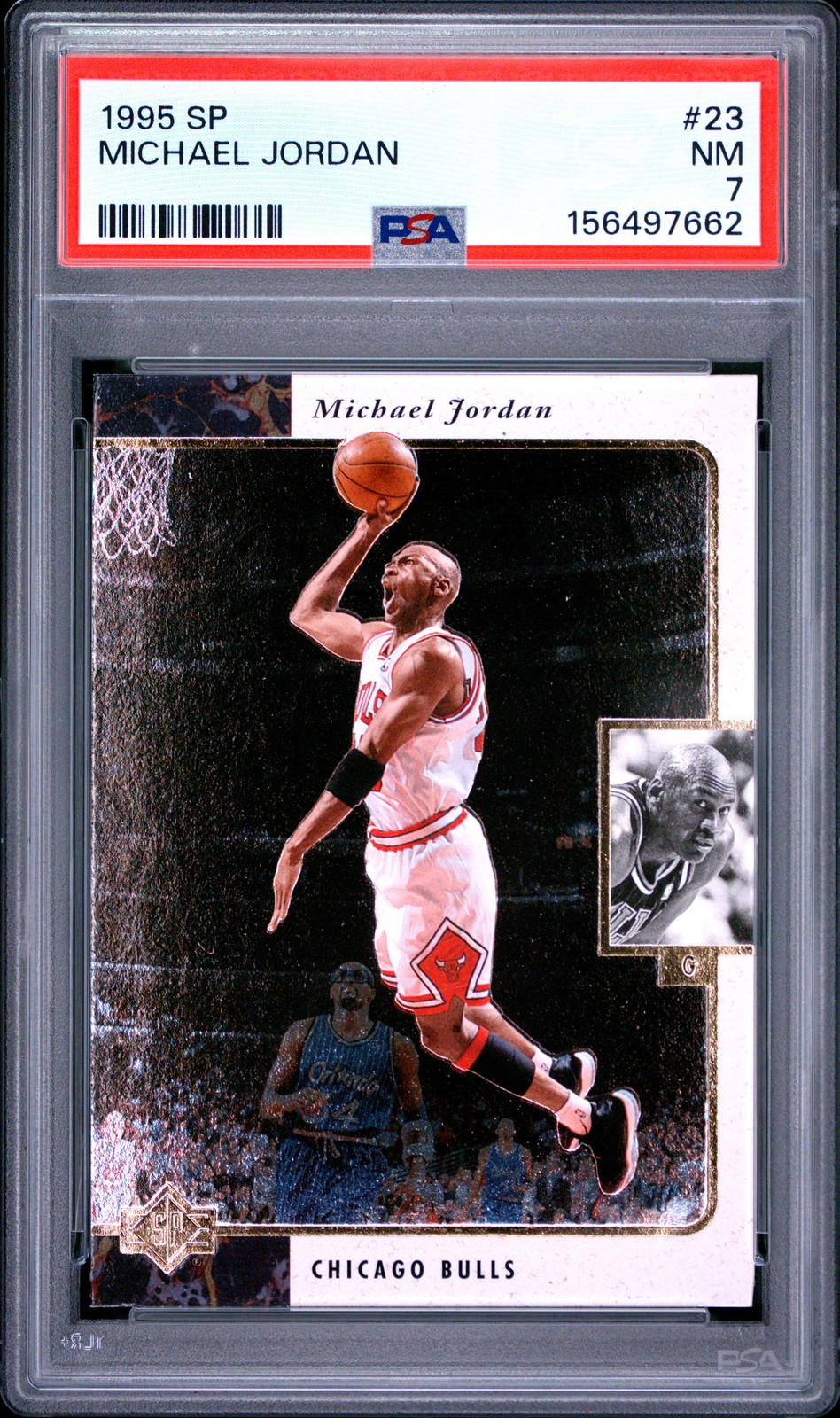 🔥 PSA 7 1995 Michael Jordan 23 Upper Deck SP POP/225 🔥 PSA 7 1995 Michael Jordan 23 Upper Deck SP POP/225
