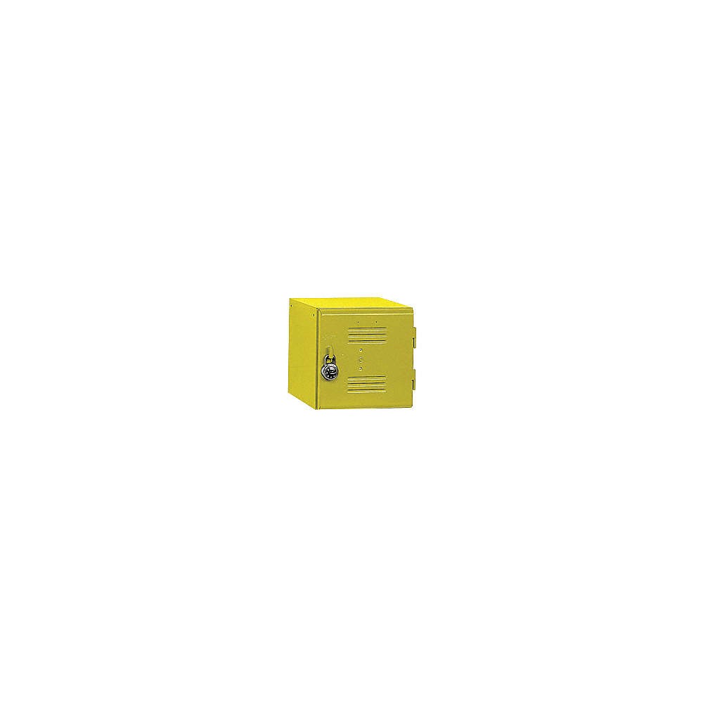 EQUIPTO 121212 YELLOW Bx Lckr,1x1Lckr,Yellow,12\