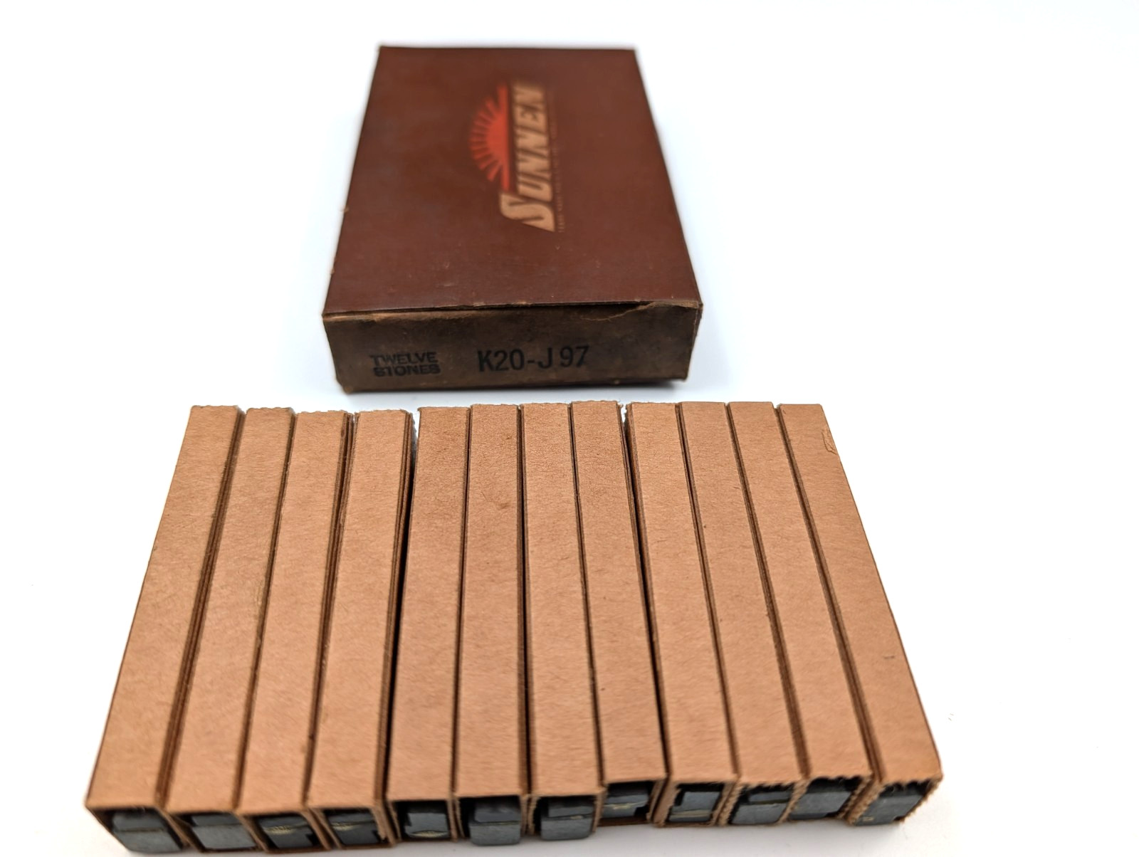 K20-J97 Sunnen Silicon Carbide 500 Grit AK20 Series - Full Box of 12 Stones