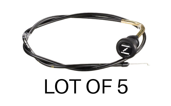 5-Pack Toro 139-2402P Timecutter® Zero Turn Lawn Mower Choke Cable 8″ x 6″