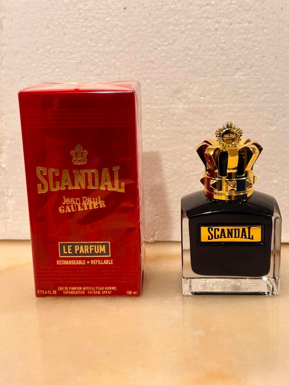 Scandal by Jean Paul Gaultier for Men– 3.4 oz Eau de Parfum Spray New-Sealed