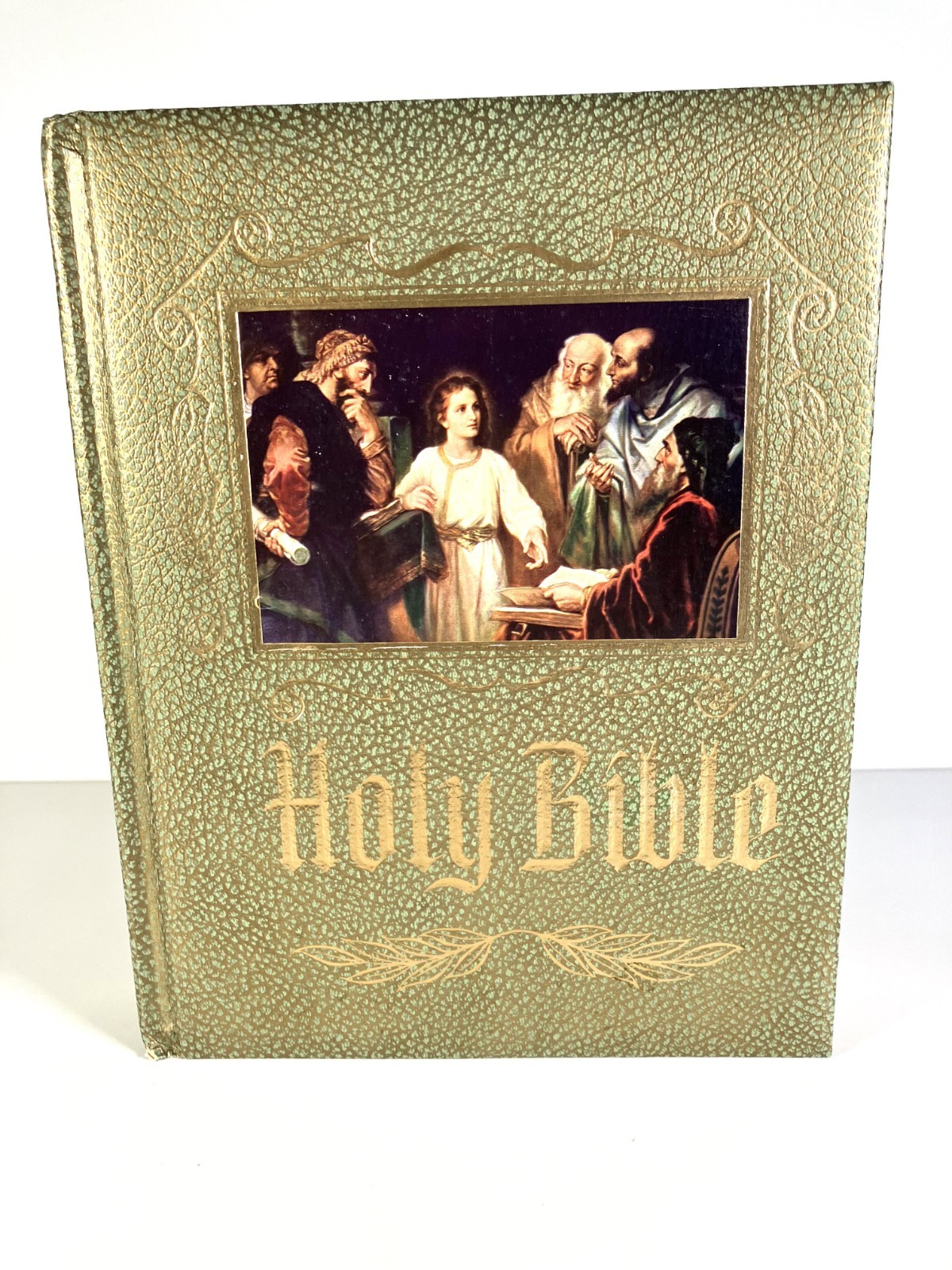 Vintage Holy Bible Heirloom Master Reference Edition Large Coffee Table HC 1971 Vintage Holy Bible Heirloom Master Reference Edition Large Coffee Table HC 1971
