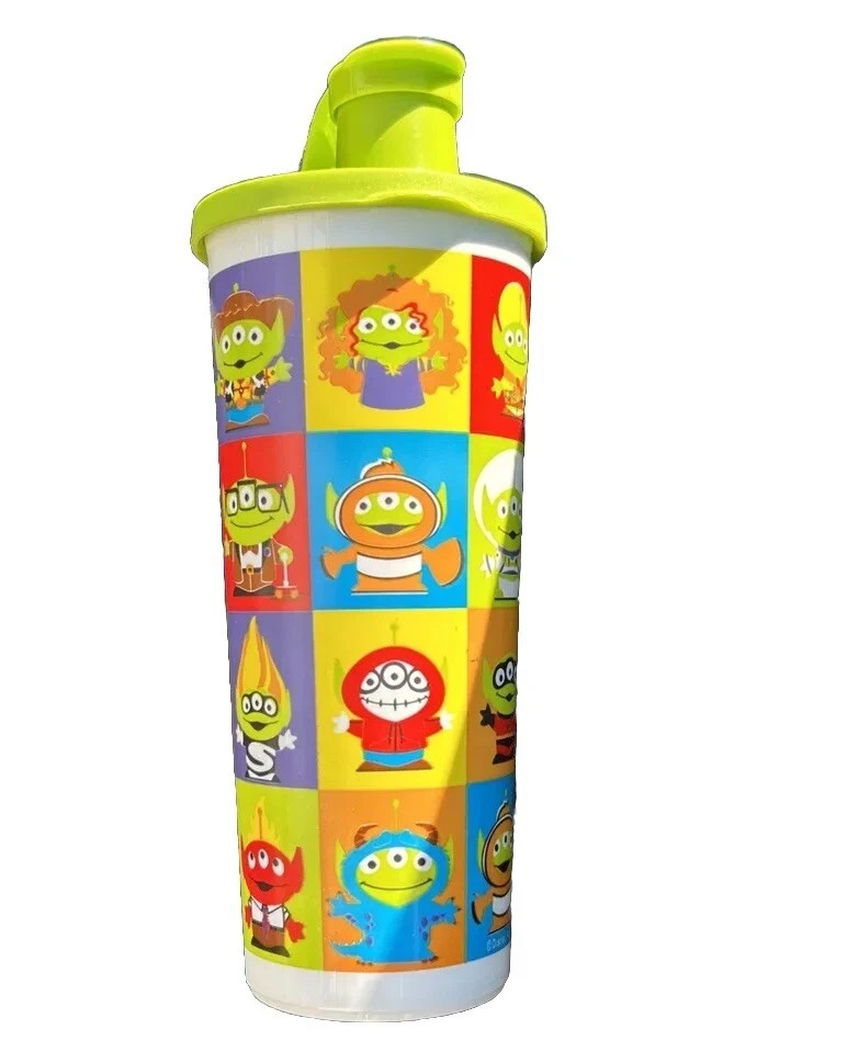 👽 RARE Collector's Find Tupperware Disney Toy Story Alien Remix Tumbler 16oz