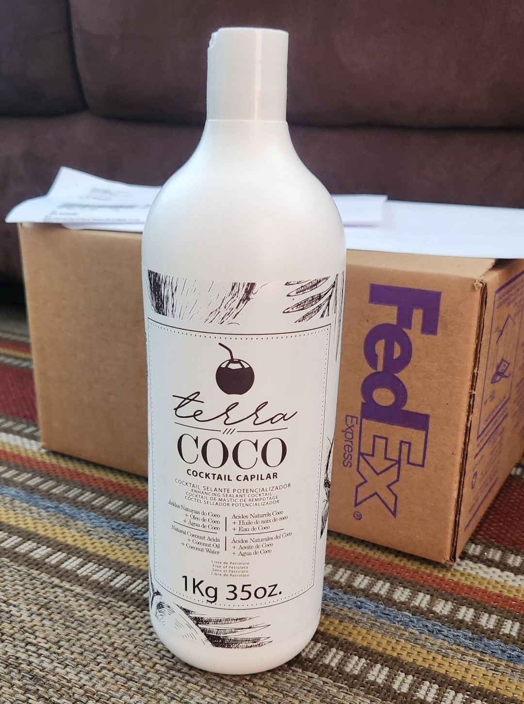 YBERA TERRA COCO -  1 LITER  / 34 OZ