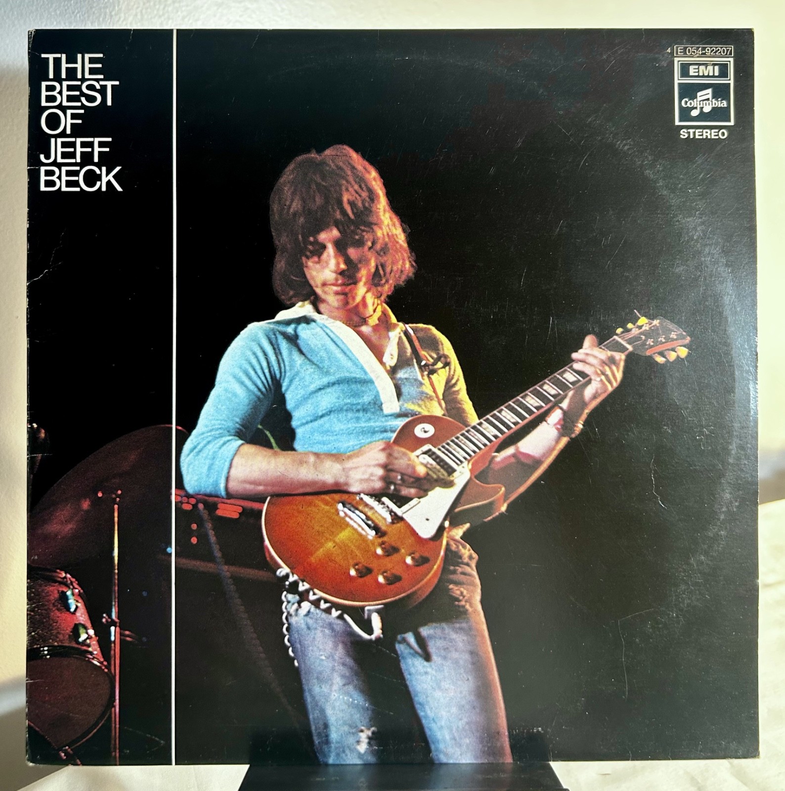 JEFF BECK The Best Of Jeff Beck LP 1971 Columbia EMI 1st Press Europe NM/EX