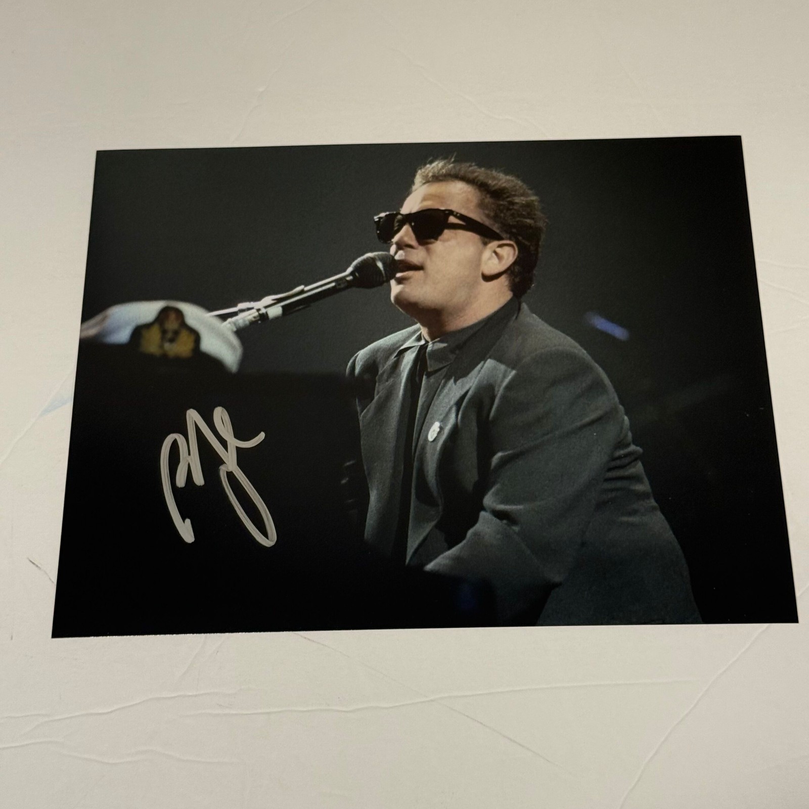 Billy Joel Autographed Piano Man Concert 8x10 Photo 5 Billy Joel Autographed Piano Man Concert 8x10 Photo 5