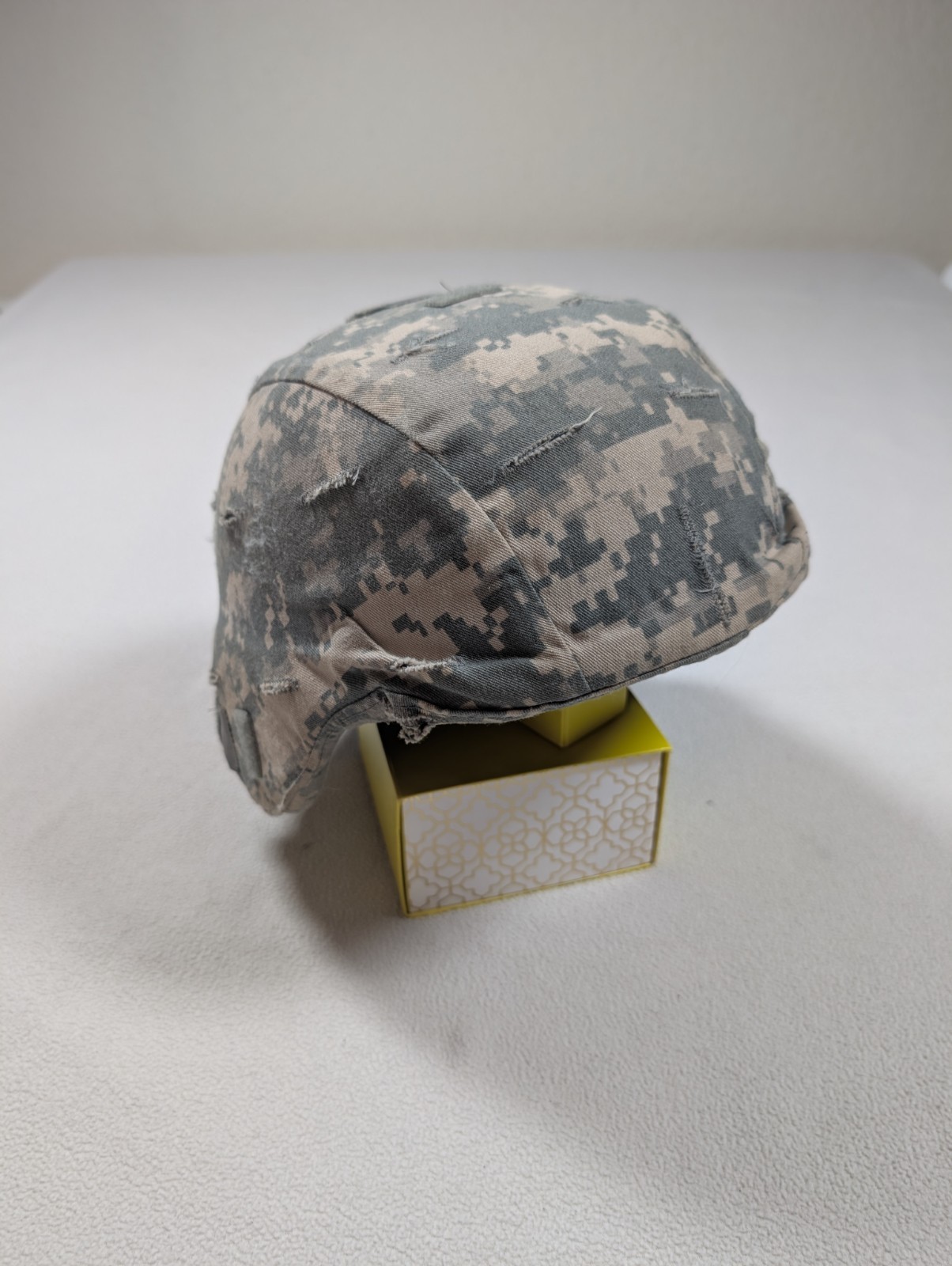 2011 Gentex Advanced Combat US Military Helmet #8470-01-529-6329 USGI Camo Sz M