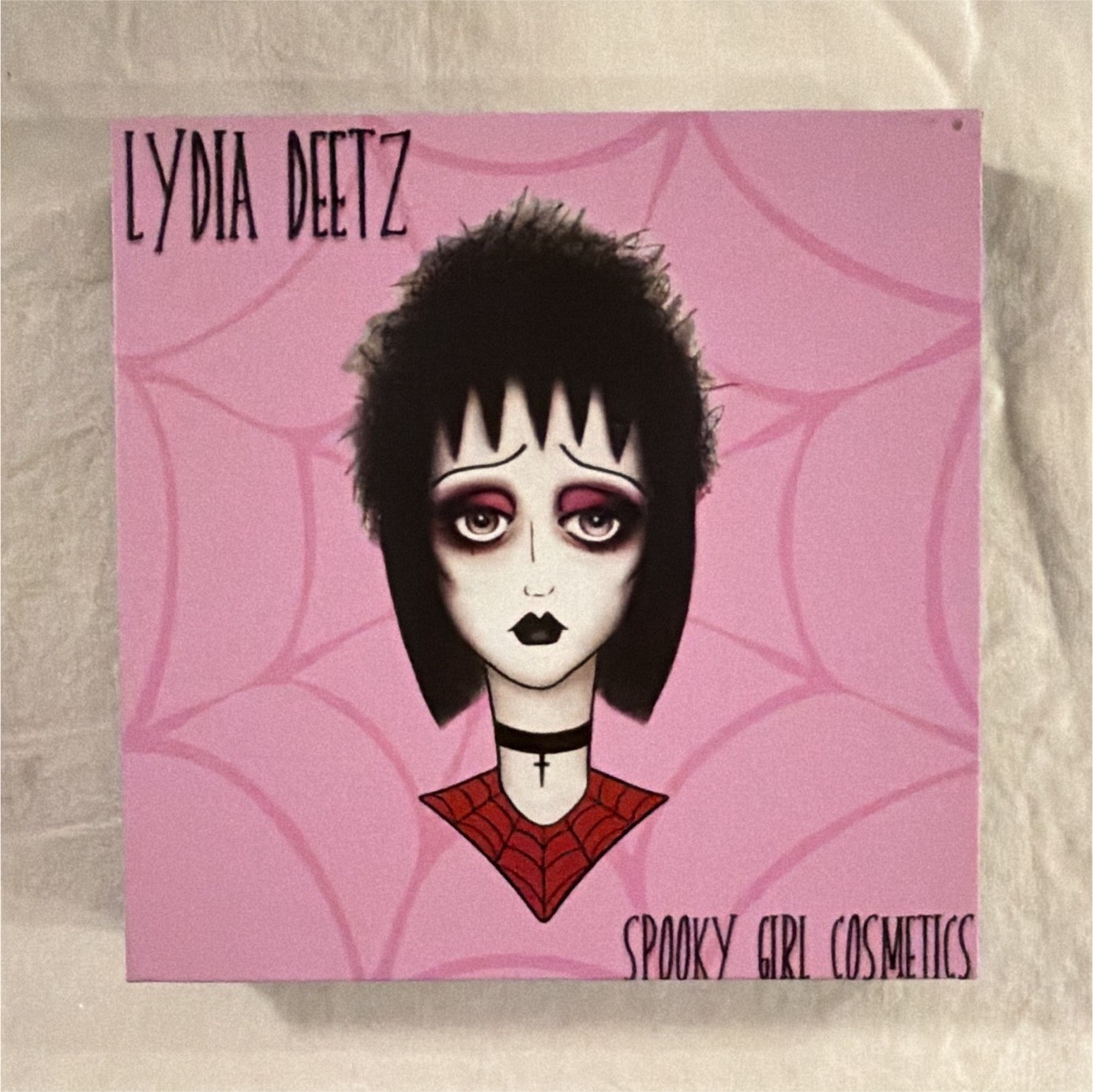 Spooky Girl Cosmetics Lydia Deetz Eyeshadow Palette Pressed Powder 0.38oz