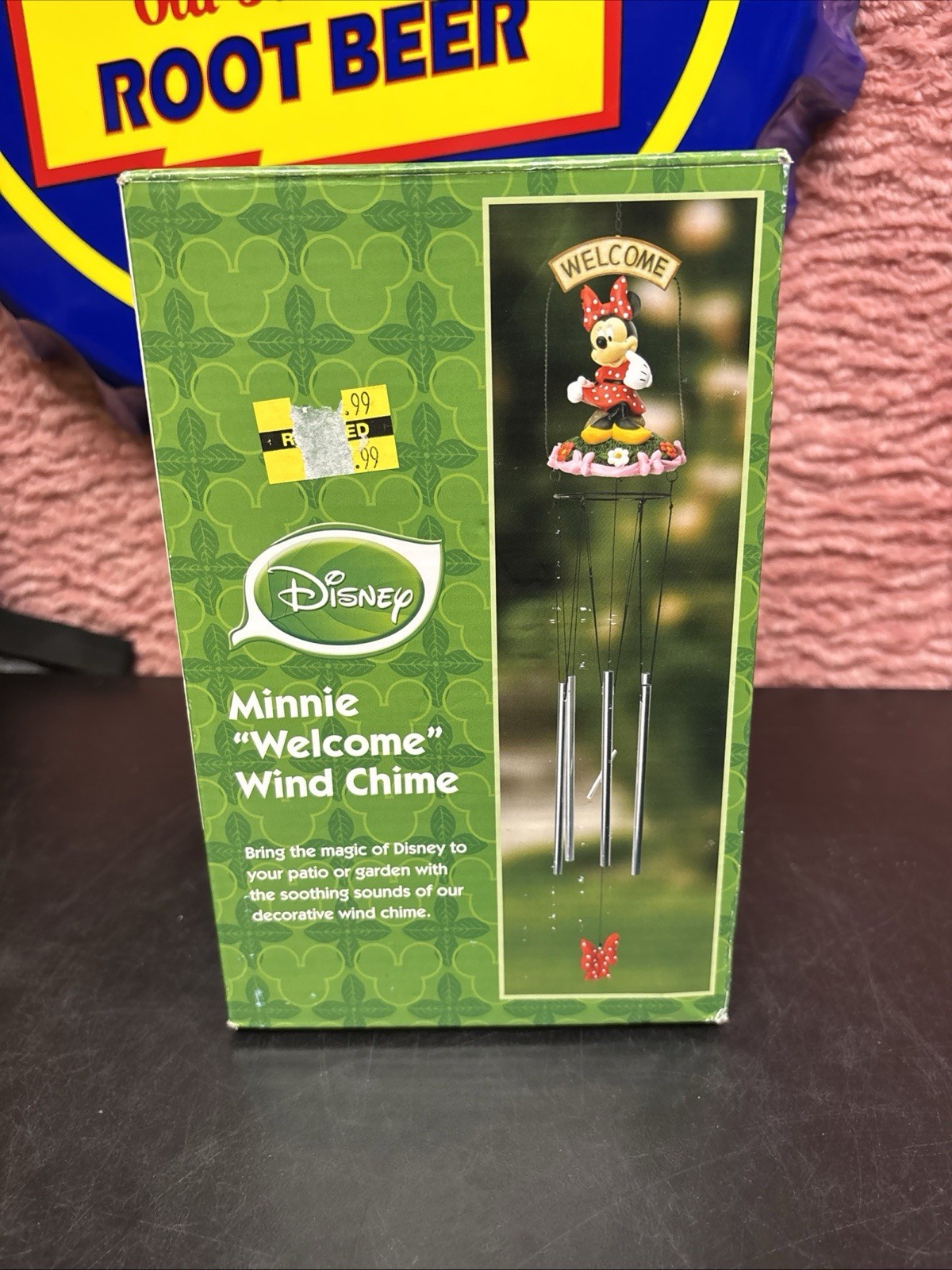 New  Vintage Disneyland Minnie Wind Chime Disney Collectible Gift