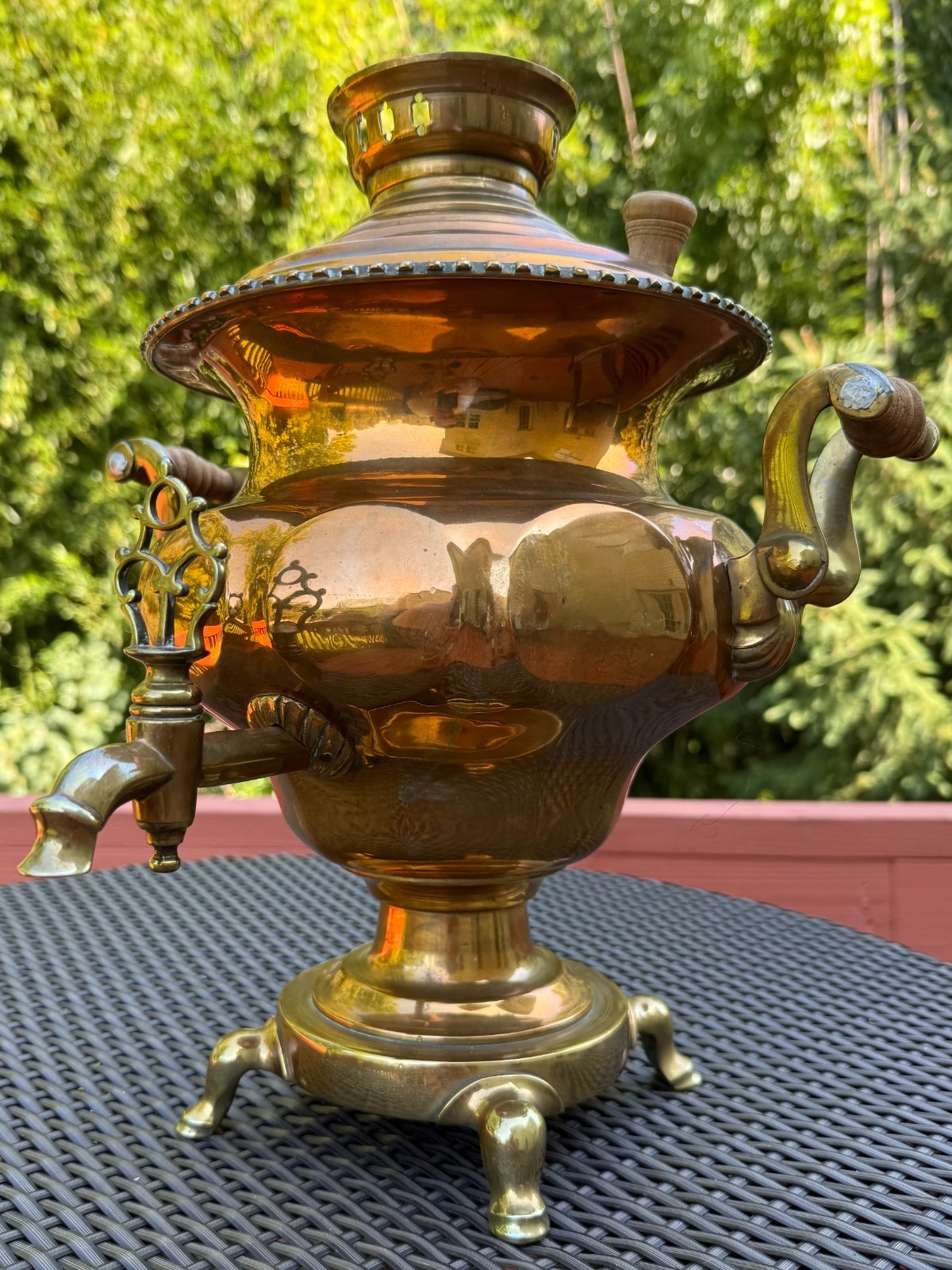 Rare Antique Imperial Russian Samovar Tea Urn Balashev. Tampak