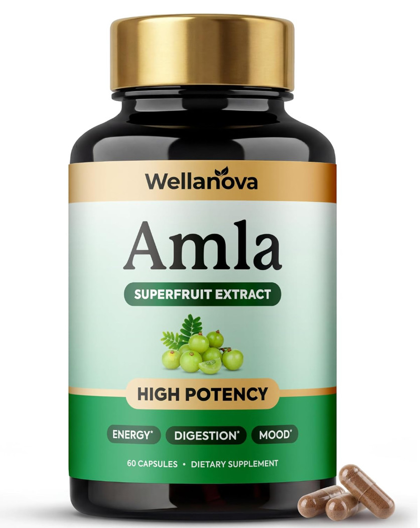 Amla Capsules 1000mg - Amla Superfruit Extract - 60 Capsules Amla Capsules 1000mg - Amla Superfruit Extract - 60 Capsules
