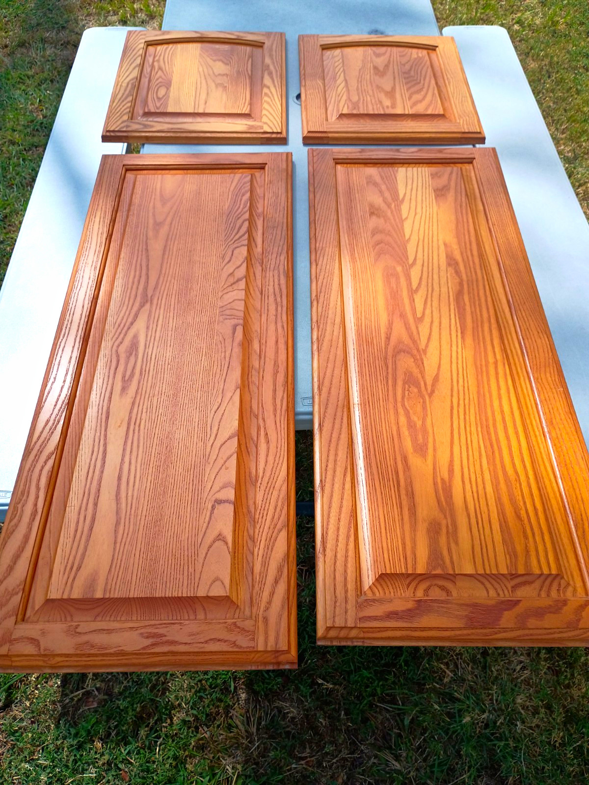 Norcold 1210 Refrigerator Cherry Wood Panel Set Amish Made Mint Condition Rare.
