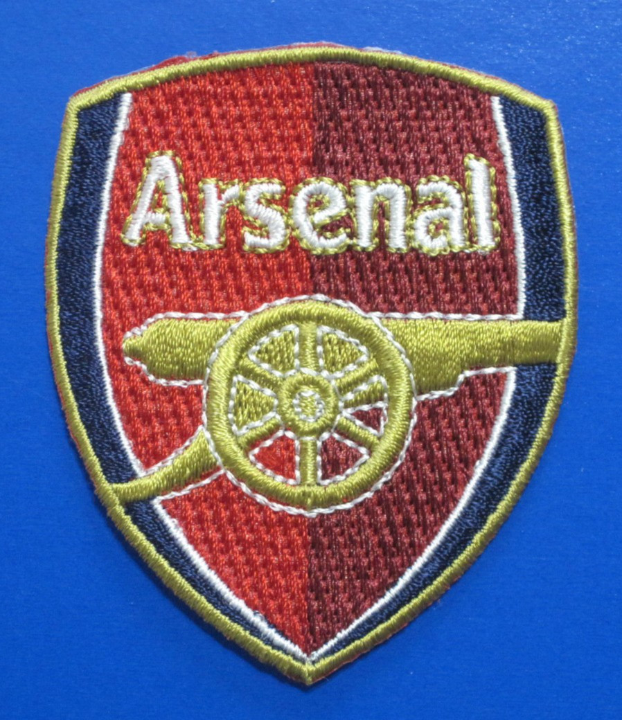 BRAND NEW ARSENAL FC ENGLAND ENGLISH SOCCER CLUB PREMIER LEAGUE IRON ON PATCH