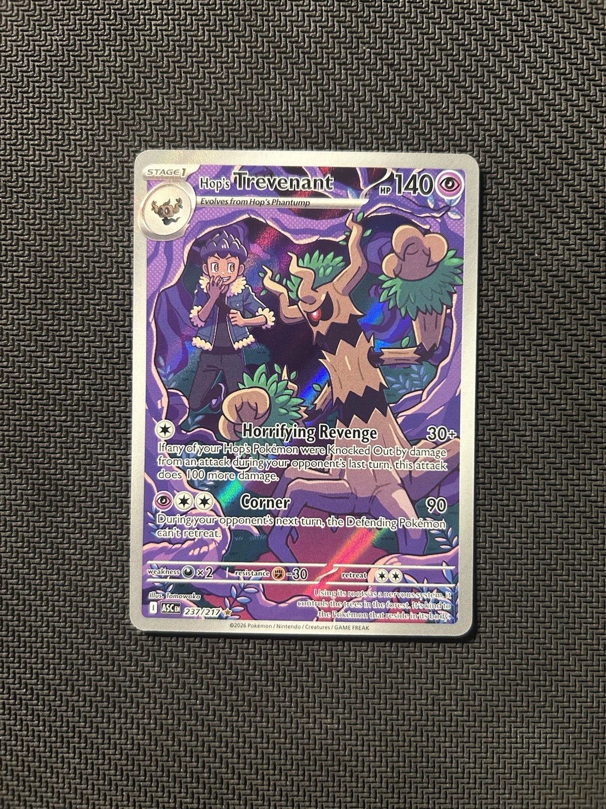 Pokemon TCG Hop\'s Trevenant 237/217 NM Condition See Description Pokemon TCG Hop\'s Trevenant 237/217 NM Condition See Description