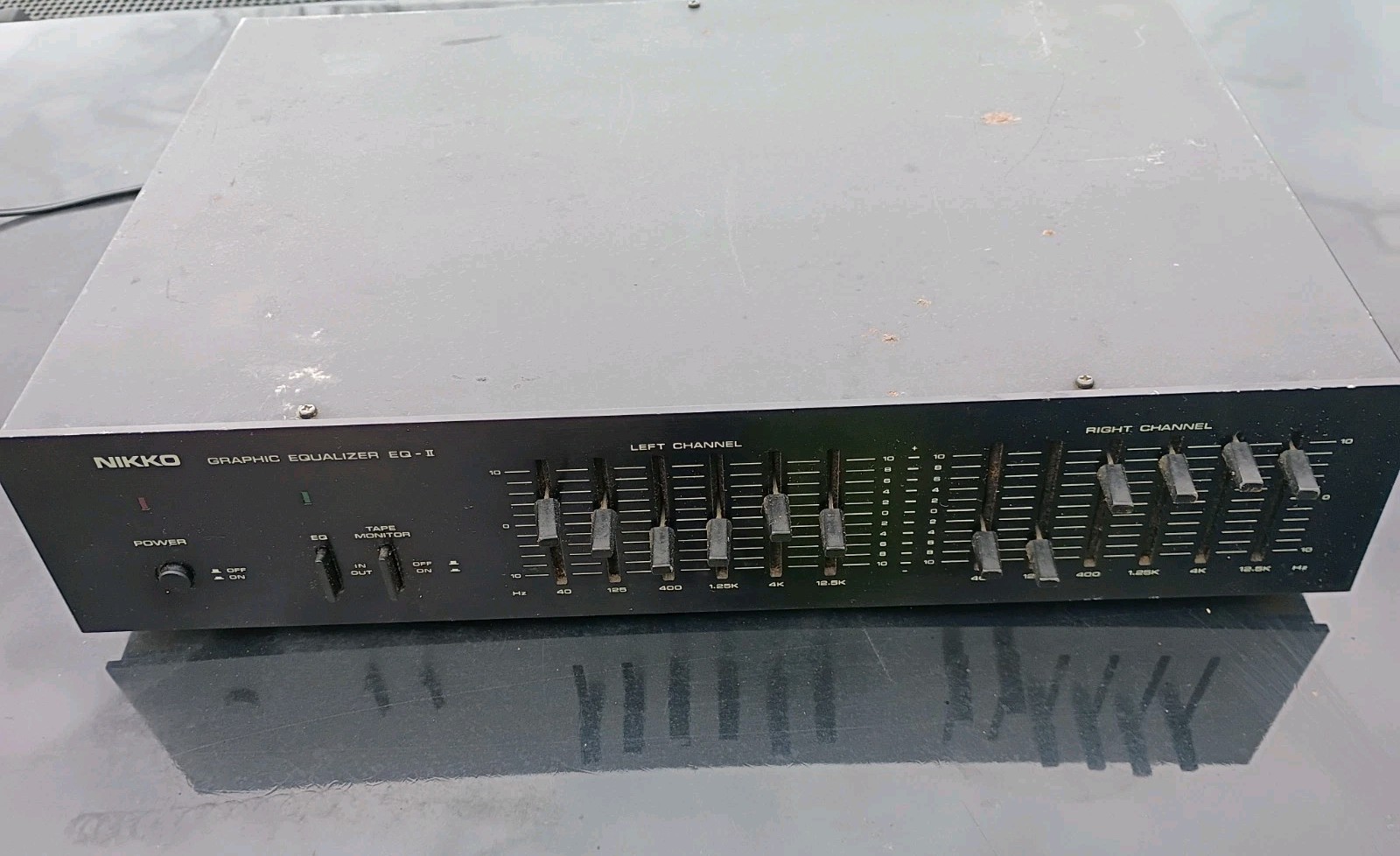 Vintage Nikko EQ-11 Stereo Graphic Equalizer, Works