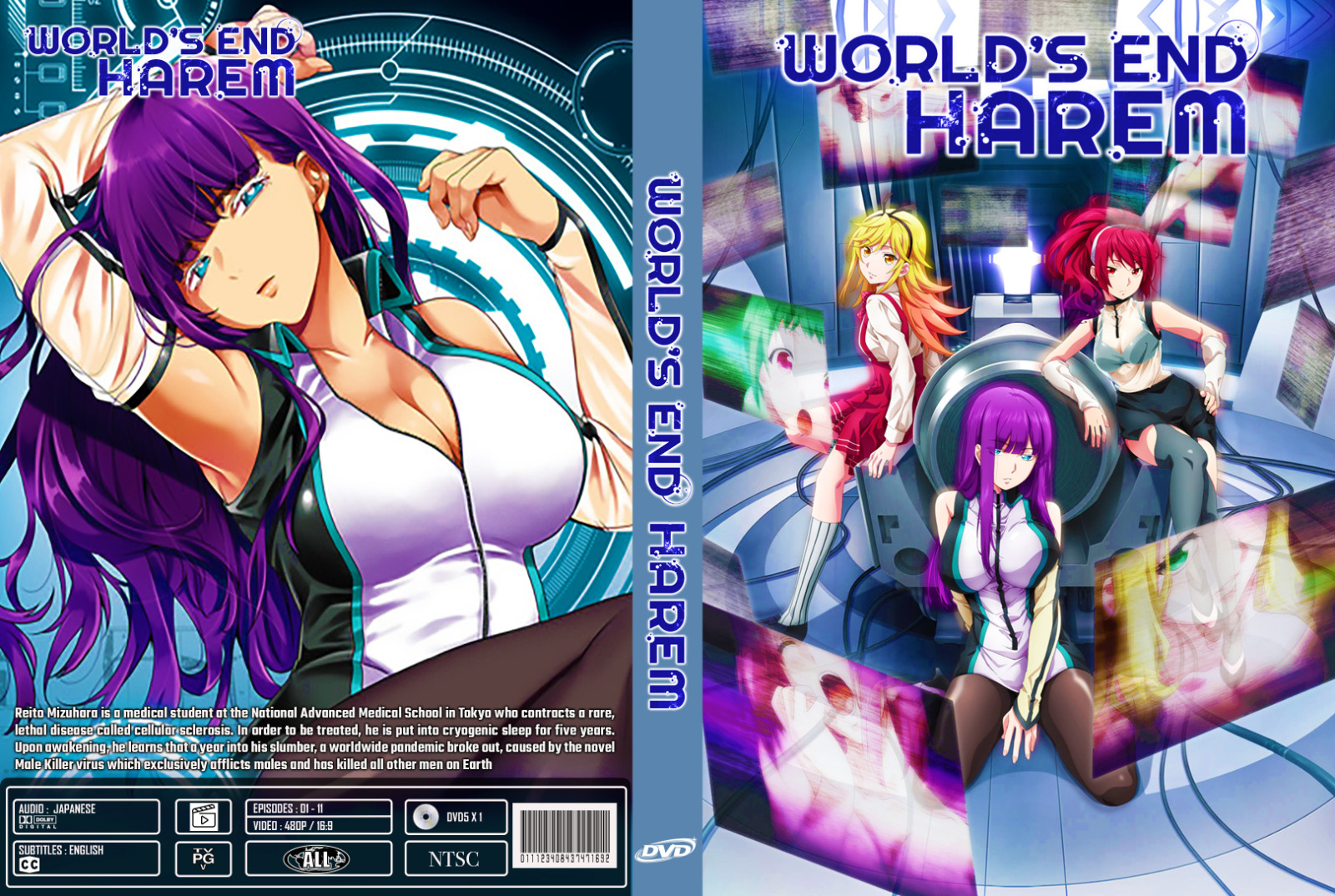 World's End Harem Anime Series UNCENSORED Episode 1-11 English Subs