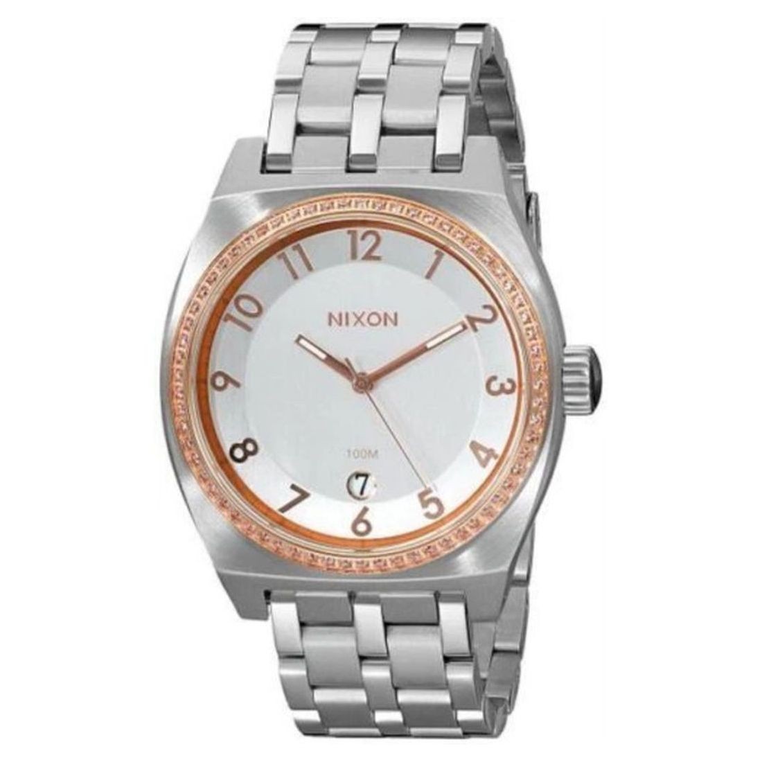 Nixon The Monoply Women\'s Silver Dial Quartz Watch A3251519-00