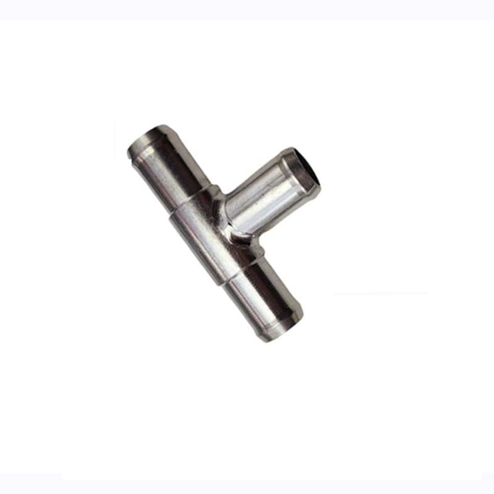 5/8 x 5/8 x 5/8 Metal 3-Way Heater Hose Tee T-Fitting Universal Car Coolant