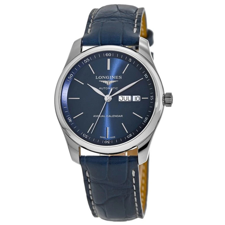 New Longines Master Collection Automatic 40mm Blue Men\'s Watch L2.910.4.92.0