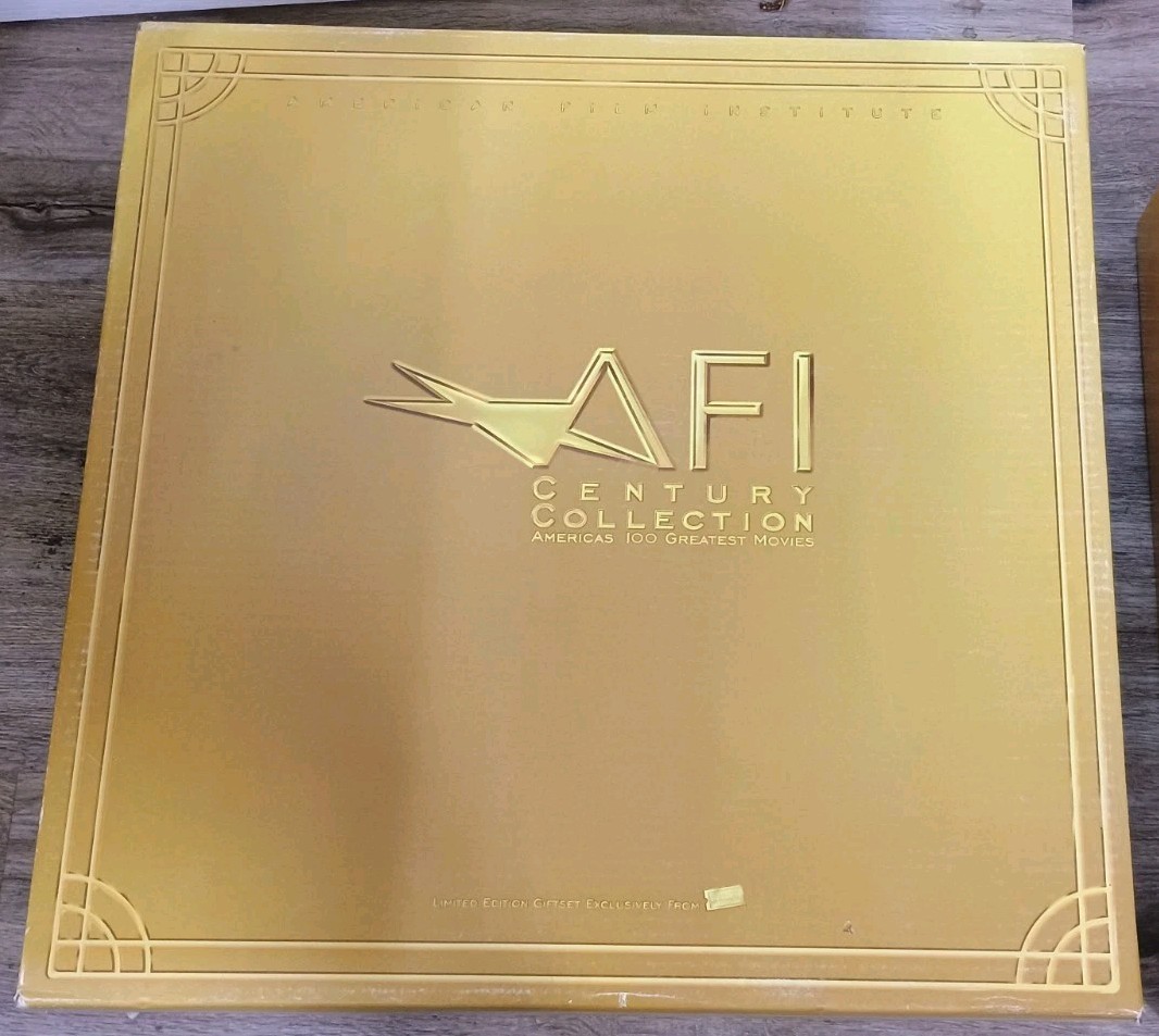 AFI CENTURY COLLECTION AMERICAS 100 GREATEST MOVIES LIMITED EDITION SET #/2500