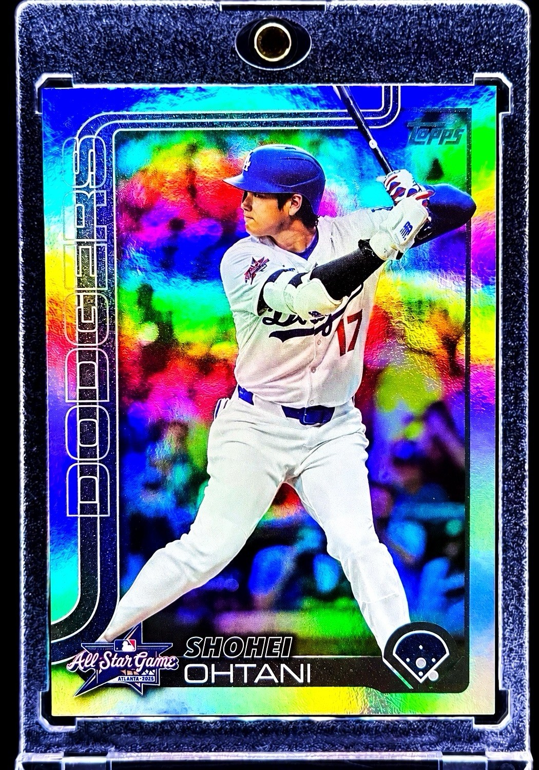 Shohei Ohtani TOPPS ALL-STAR REFRACTOR  CARD LOS ANGELES DODGERS MINT