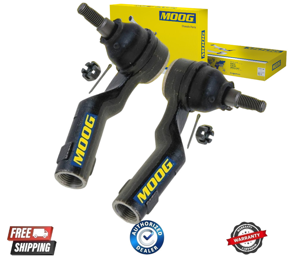 New Genuine Front Outer Steering Tie Rod End 2PCS Set Moog For 2004-2013 Mazda 3 New Genuine Front Outer Steering Tie Rod End 2PCS Set Moog For 2004-2013 Mazda 3