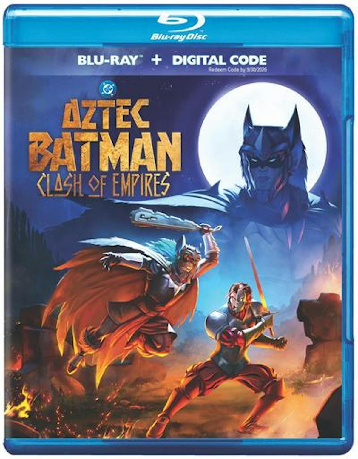 Aztec Batman Clash of Empires Blu-ray NEW