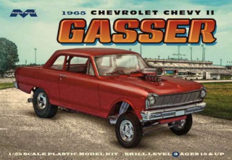 Moebius 2324 1965 Gasser Model Car Kit
