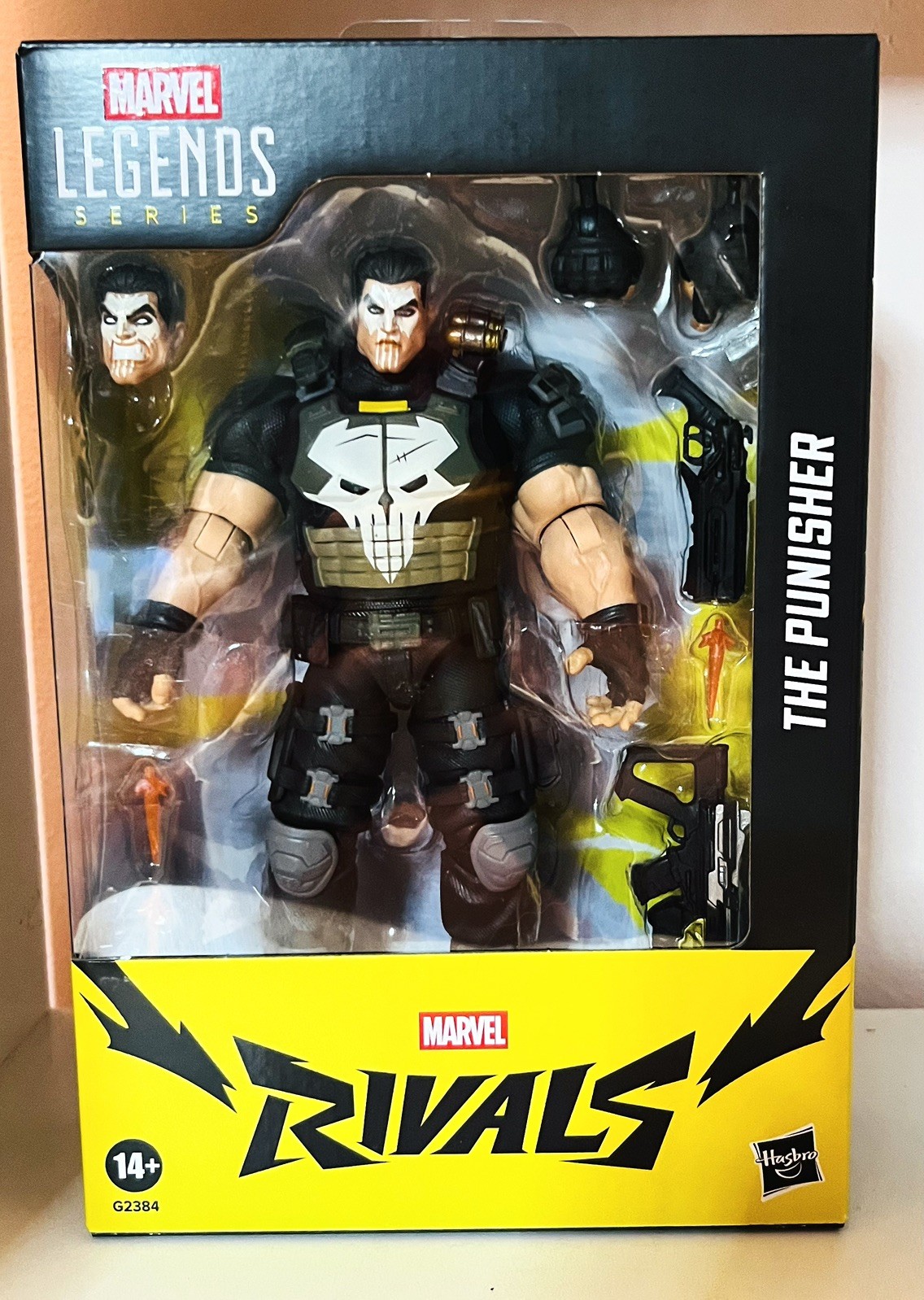 MARVEL LEGENDS RIVALS PUNISHER FIGURE NEW AND SEALED MARVEL LEGENDS RIVALS PUNISHER FIGURE NEW AND SEALED