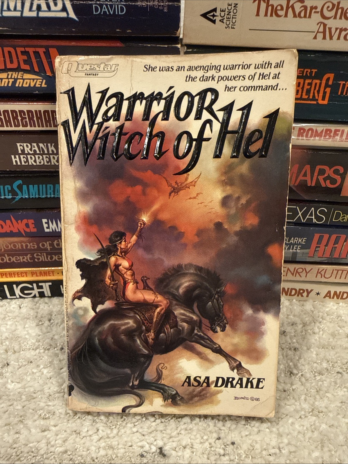 1985 Warrior Witch of Hel by Asa Drake 1st Printing Paperback Book 1985 Warrior Witch of Hel by Asa Drake 1st Printing Paperback Book