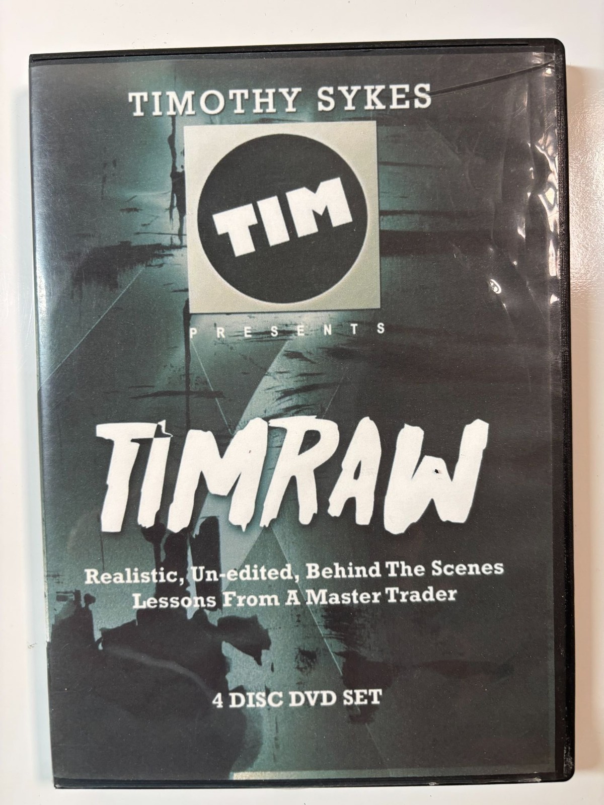 Timraw 4-Disc DVD Set Timothy Sykes - Unedited Behind-The-Scenes Trading Lessons