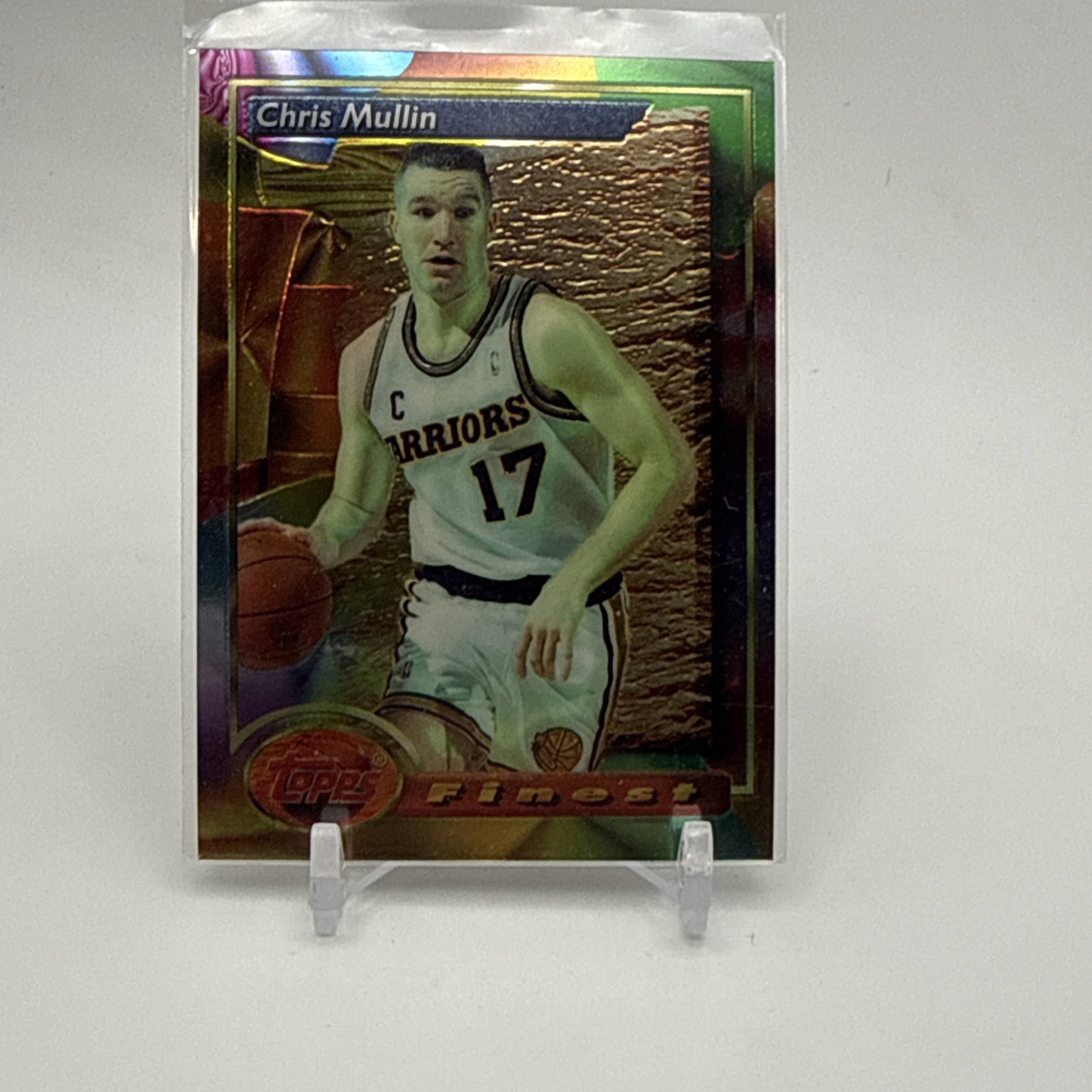 1993-94 Topps Finest - Chris Mullin #176 Refractor