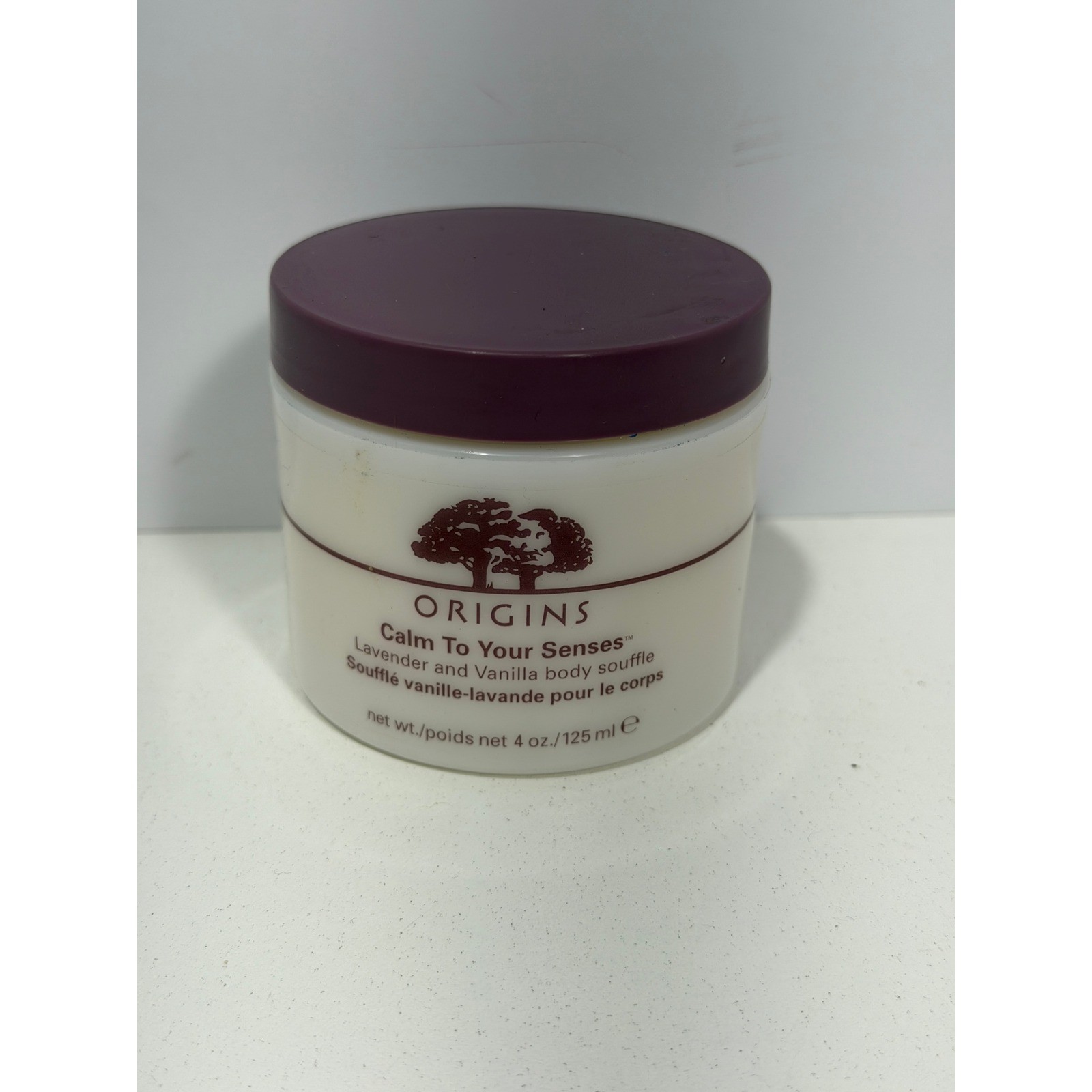 Origins Calm To Your Senses Lavender & Vanilla Body Souffle 4oz Cream RARE find