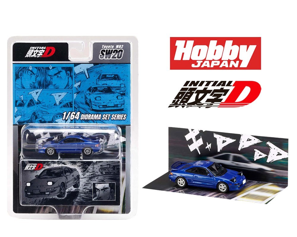 INITIAL D Hobby Japan 1/64 Toyota MR2 (SW20) Kai Kogashiwa INITIAL D Hobby Japan 1/64 Toyota MR2 (SW20) Kai Kogashiwa