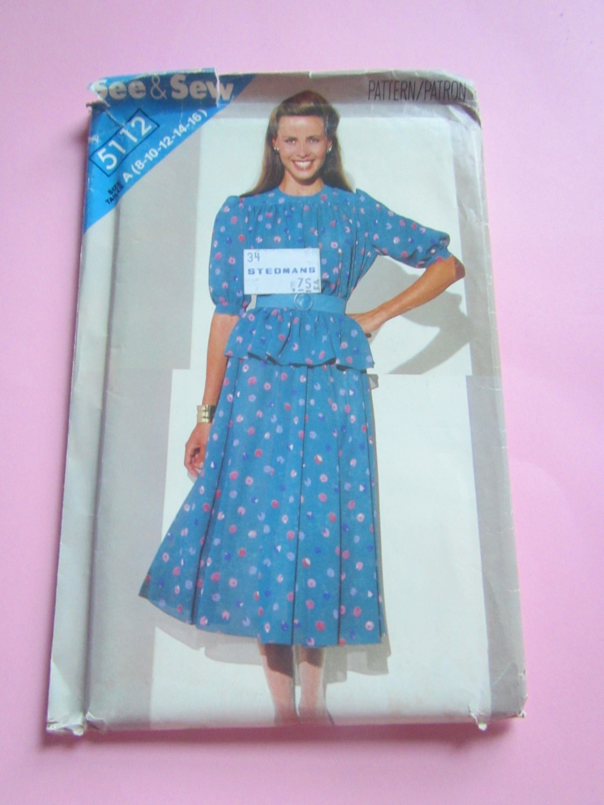Butterick See & Sew pattern 5112 Misses' Top & Skirt Uncut size 6-18 Butterick See & Sew pattern 5112 Misses' Top & Skirt Uncut size 6-18