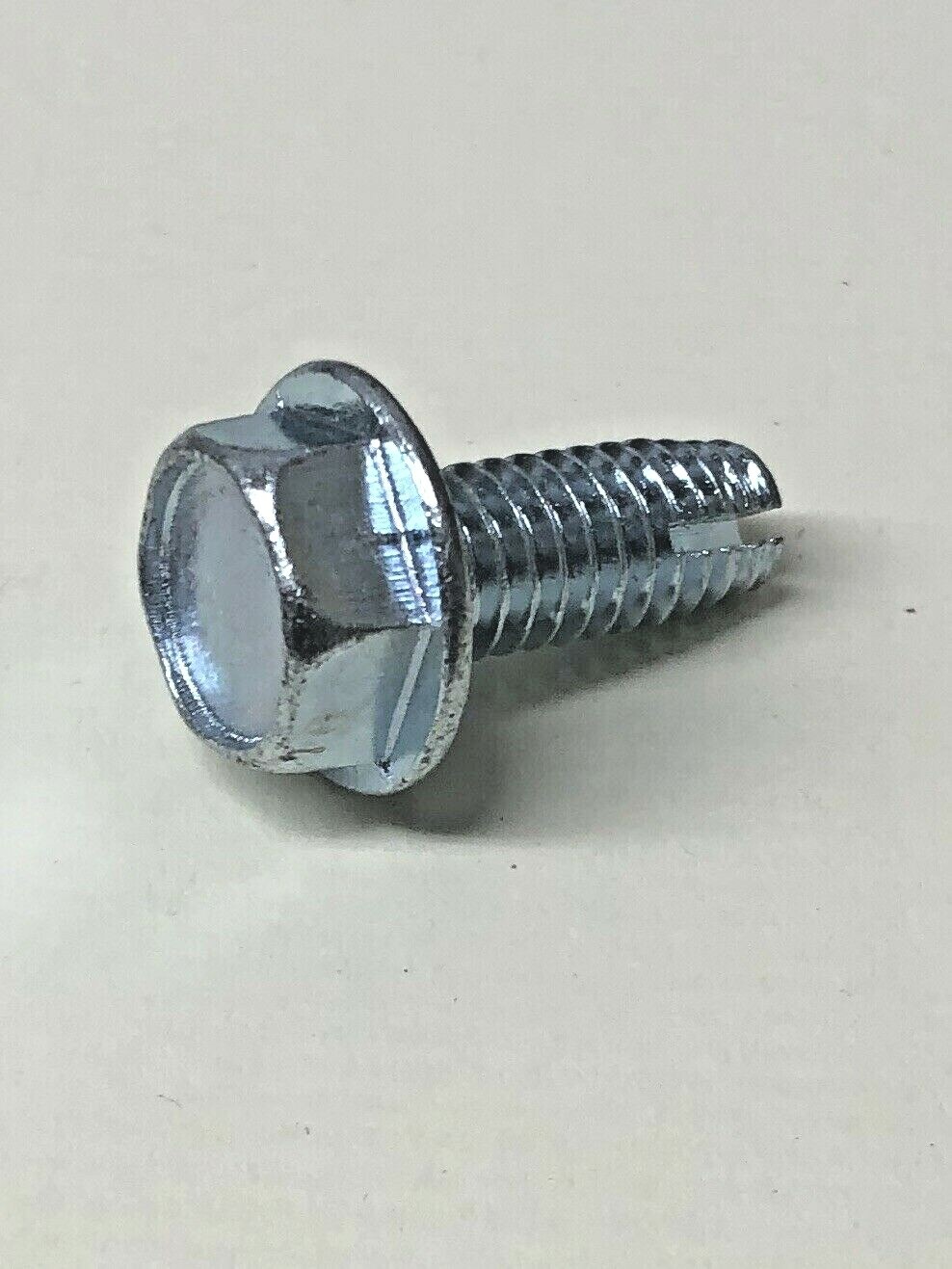 (50) 5/16-18 X 3/4 Thread Cutting Screw Type 1 Hex Flange Steel Self Tap 516x34