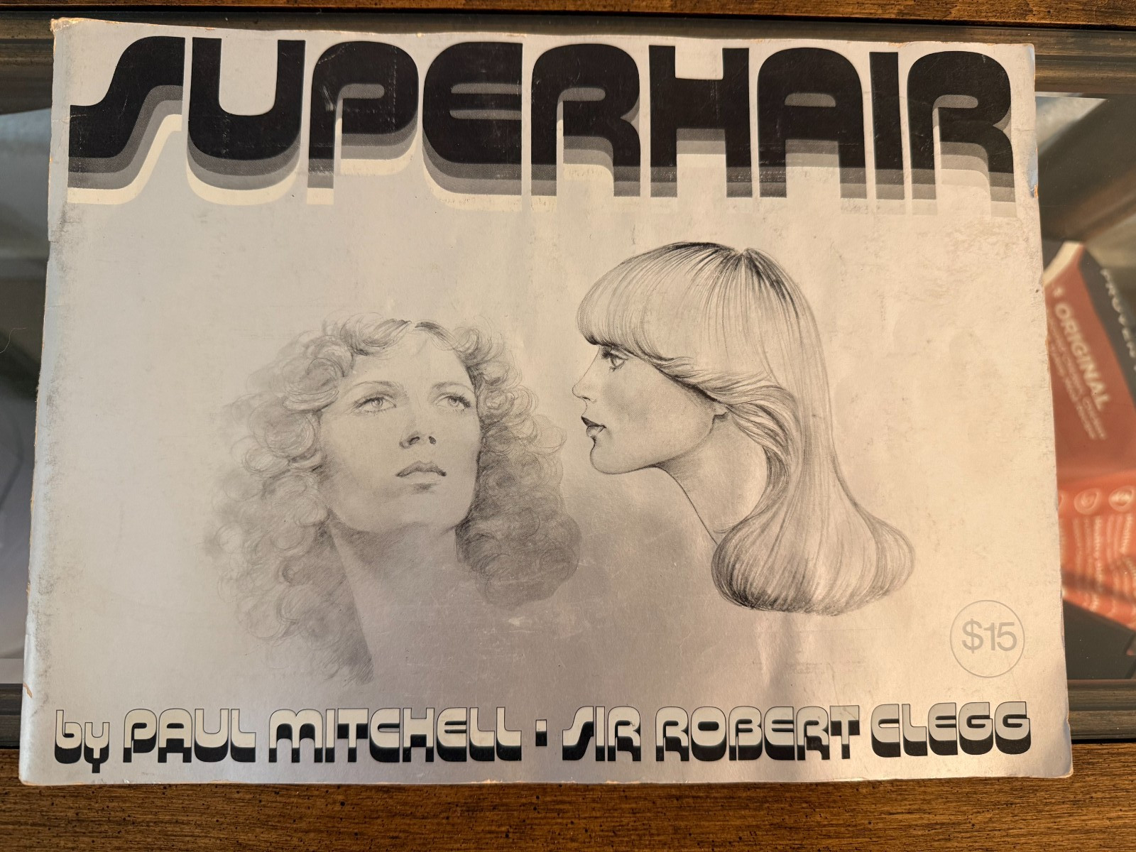 Vintage 1980s Hair Styling & Illustration Book by Paul Mitchell & Sir Robert Cle Vintage 1980s Hair Styling & Illustration Book by Paul Mitchell & Sir Robert Cle