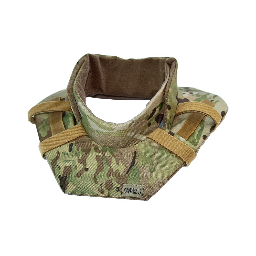  Outdoor Tactical Vest Protective Neck Plate Neck Armor Gaiter Neck Brace Guard