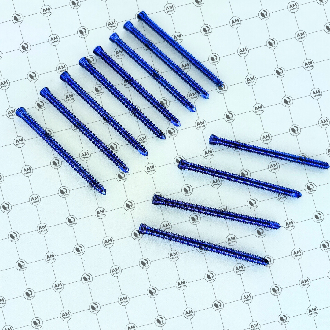 2.7mm Sáfety Locking Self Tápping  Screws Hex Head 12mm to 22mm 215 Pcs Set Ti