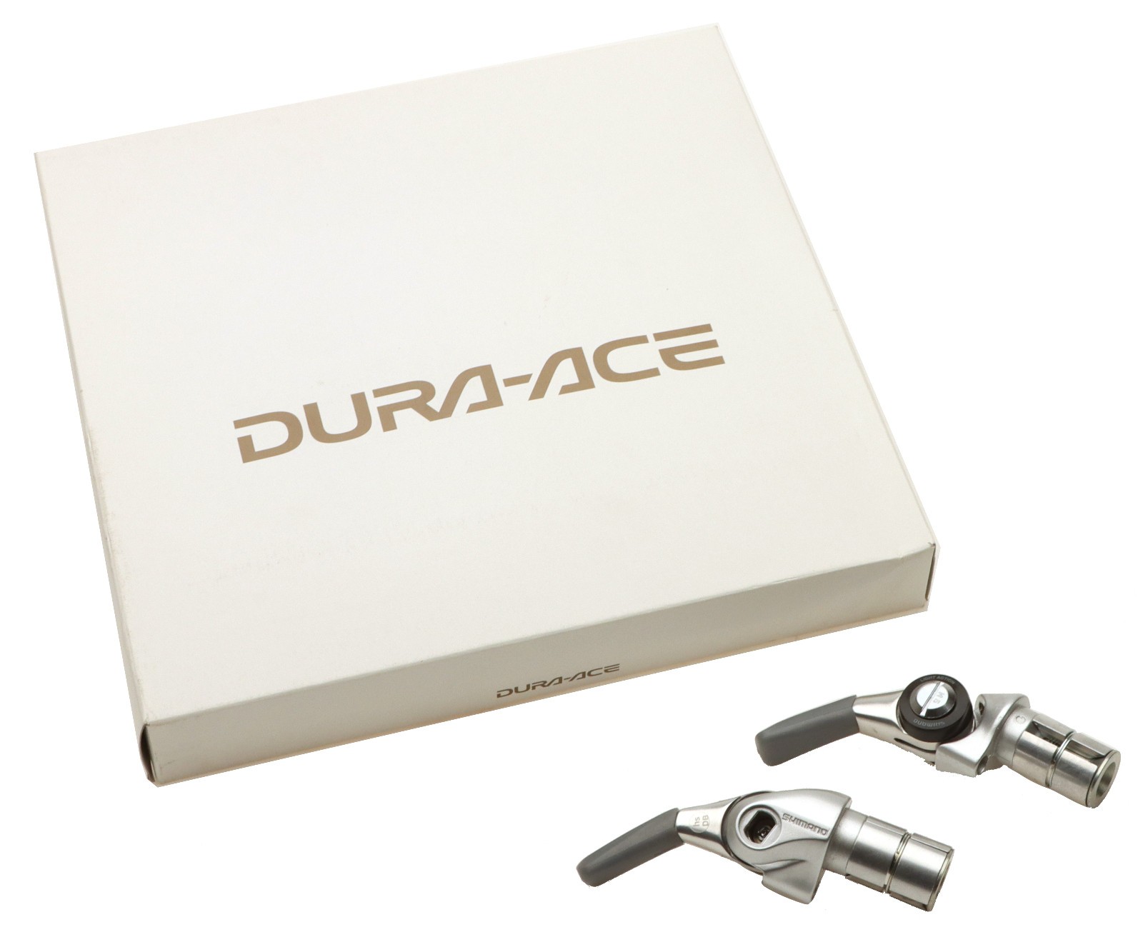 Shimano Dura-Ace SL-BS77 SS Bar End Shifter Set 3/2x9s Silver NOS NEW